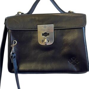 Patricia Nash “Carisbrooke” Satchel, Black - NWT *